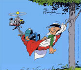 Ecran de veille Gaston Lagaffe