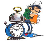 Ecran de veille Gaston Lagaffe